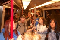 Seatac Subway.. right before hayden lost his passport